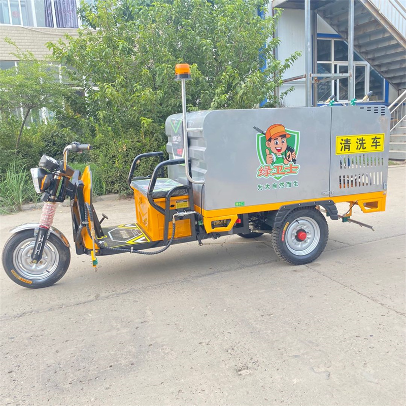九江电动高压冲洗车CX700A（不锈钢箱体）