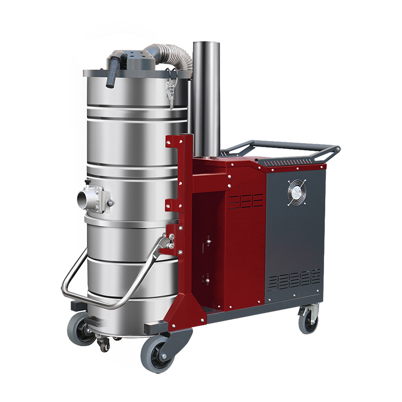 九江坦洁380V 双桶手动反吹工业吸尘器X8系列